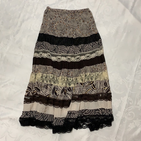 Majick layered long skirt - Picture 1 of 13